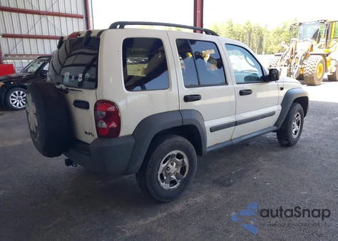 2007 Jeep Liberty Sport из США, поврежденный, VIN 1J4GL48K97W670098